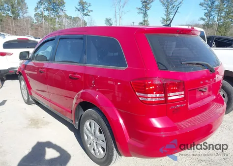 2013 Dodge Journey American Value Pkg z USA, uszkodzony, nr VIN 3C4PDCAB9DT729563